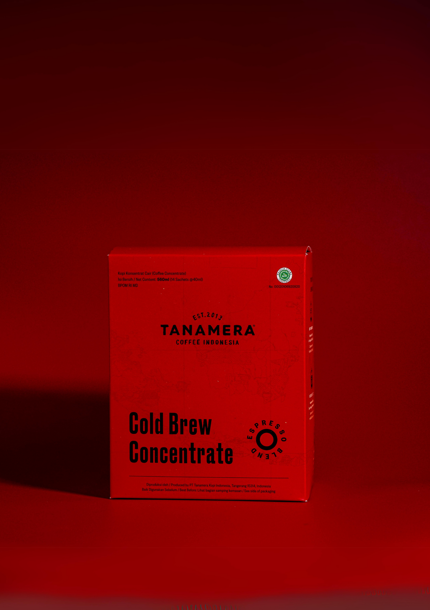 Cold Brew Concentrate Sachets